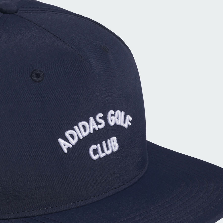 Adidas 5 Panel Crinkled Nylon Hat - Navy