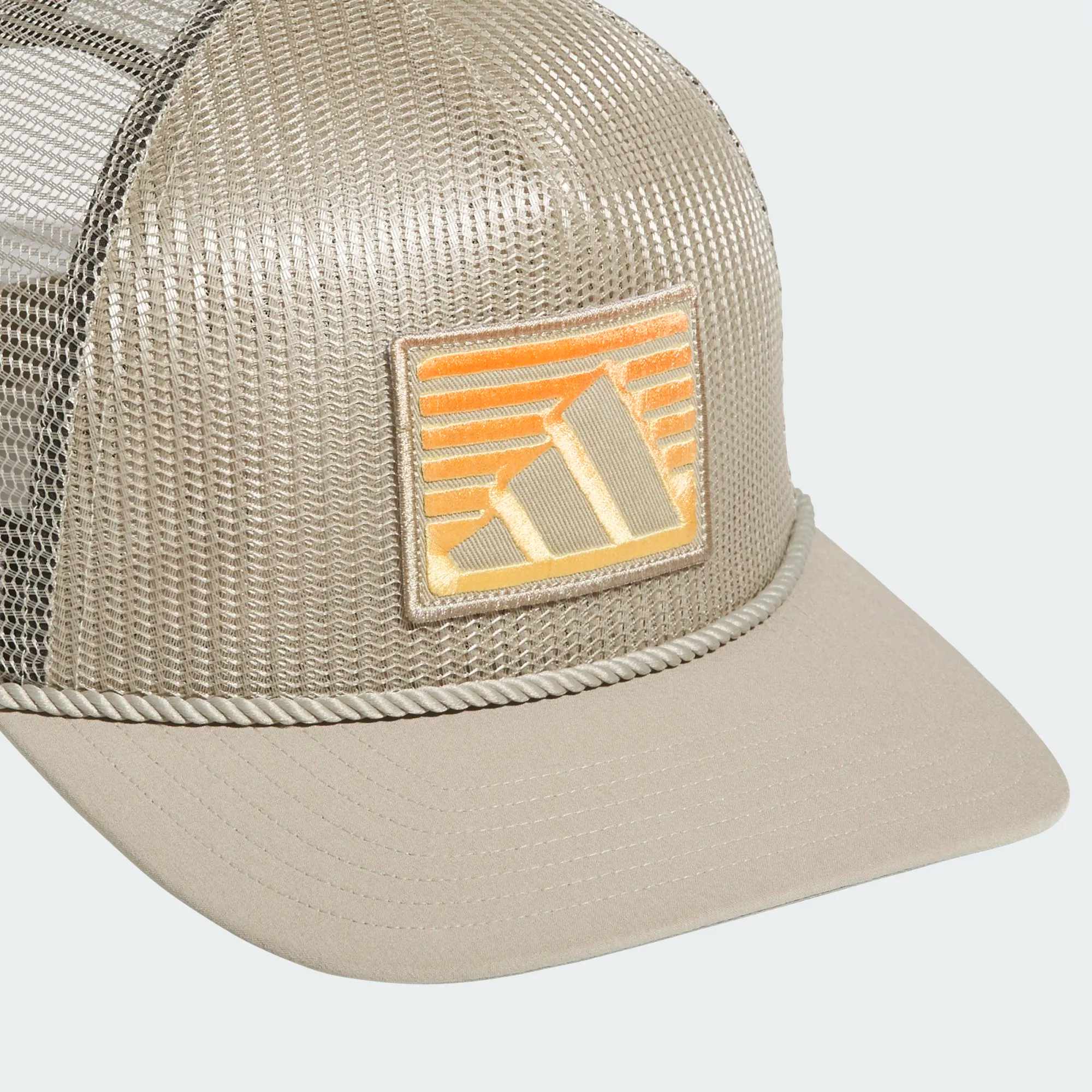 Adidas Mesh 5 Panel Rope Hat - Beige