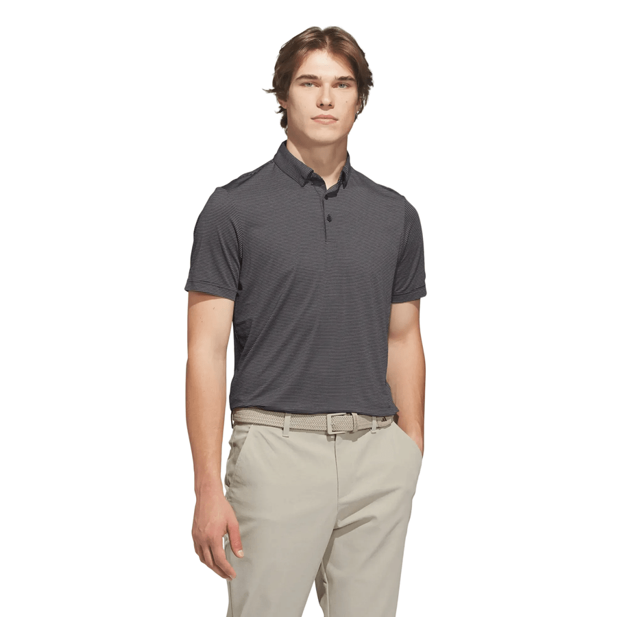 Adidas Ultimate365+ Pencil Stripe Climacool Polo Shirt