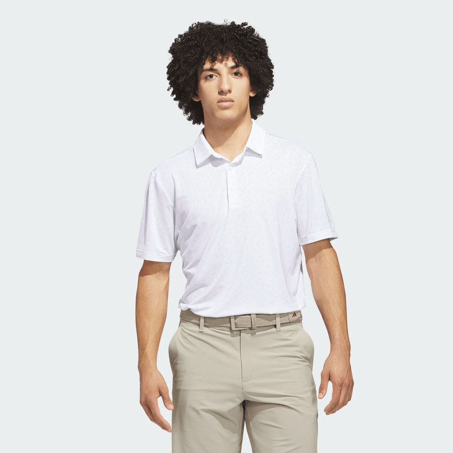 Adidas Ultimate365 Mesh Print Climacool Polo Shirt