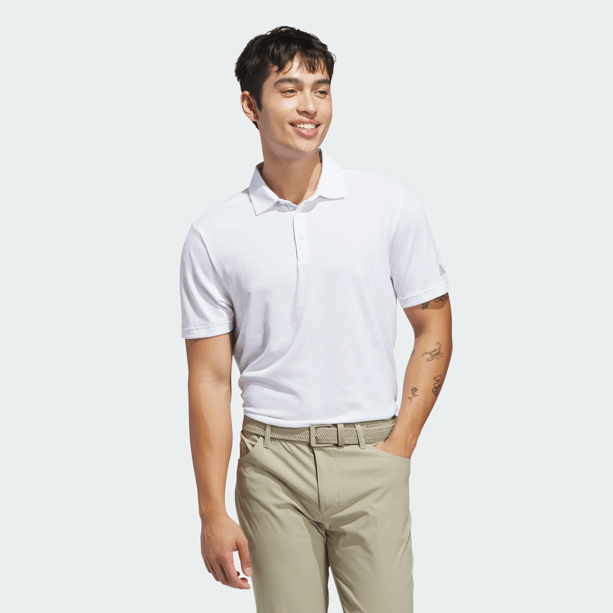 Adidas Ultimate365 Jacquard Polo Shirt