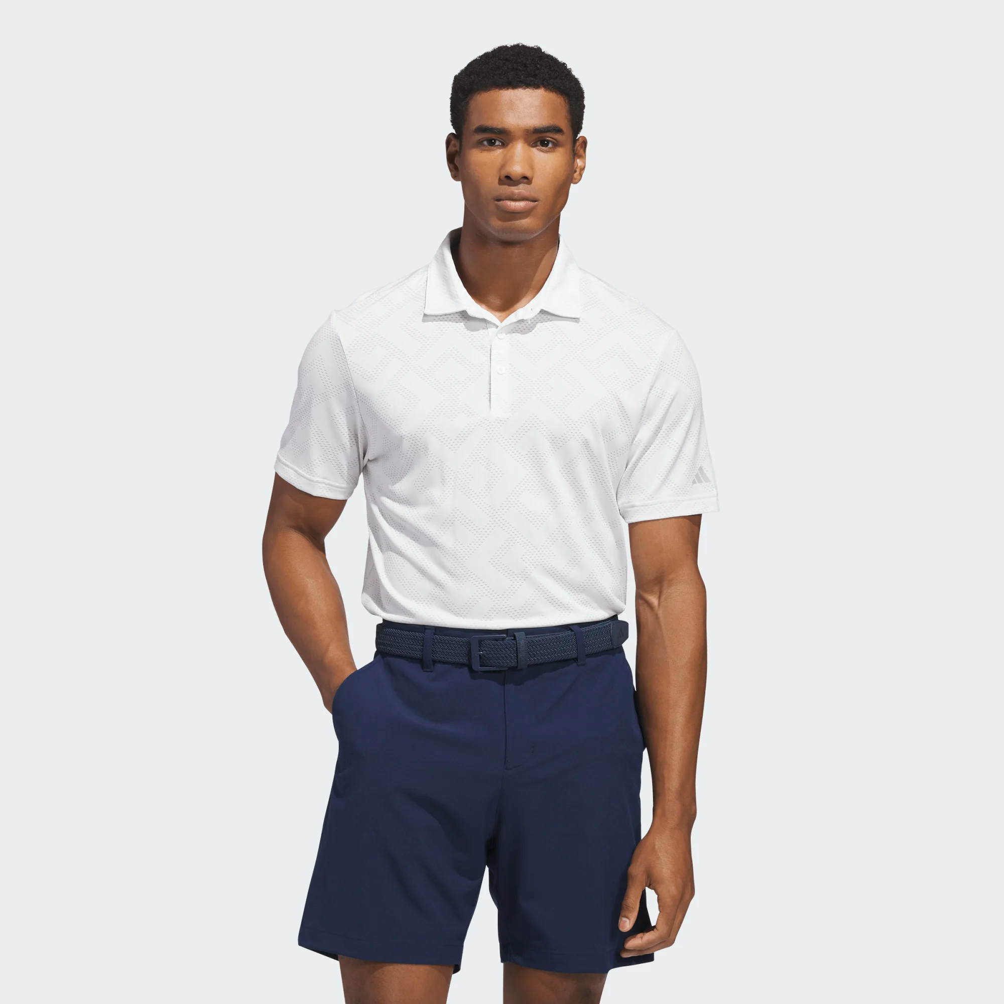 Adidas Ultimate365 Jacquard Golf Polo