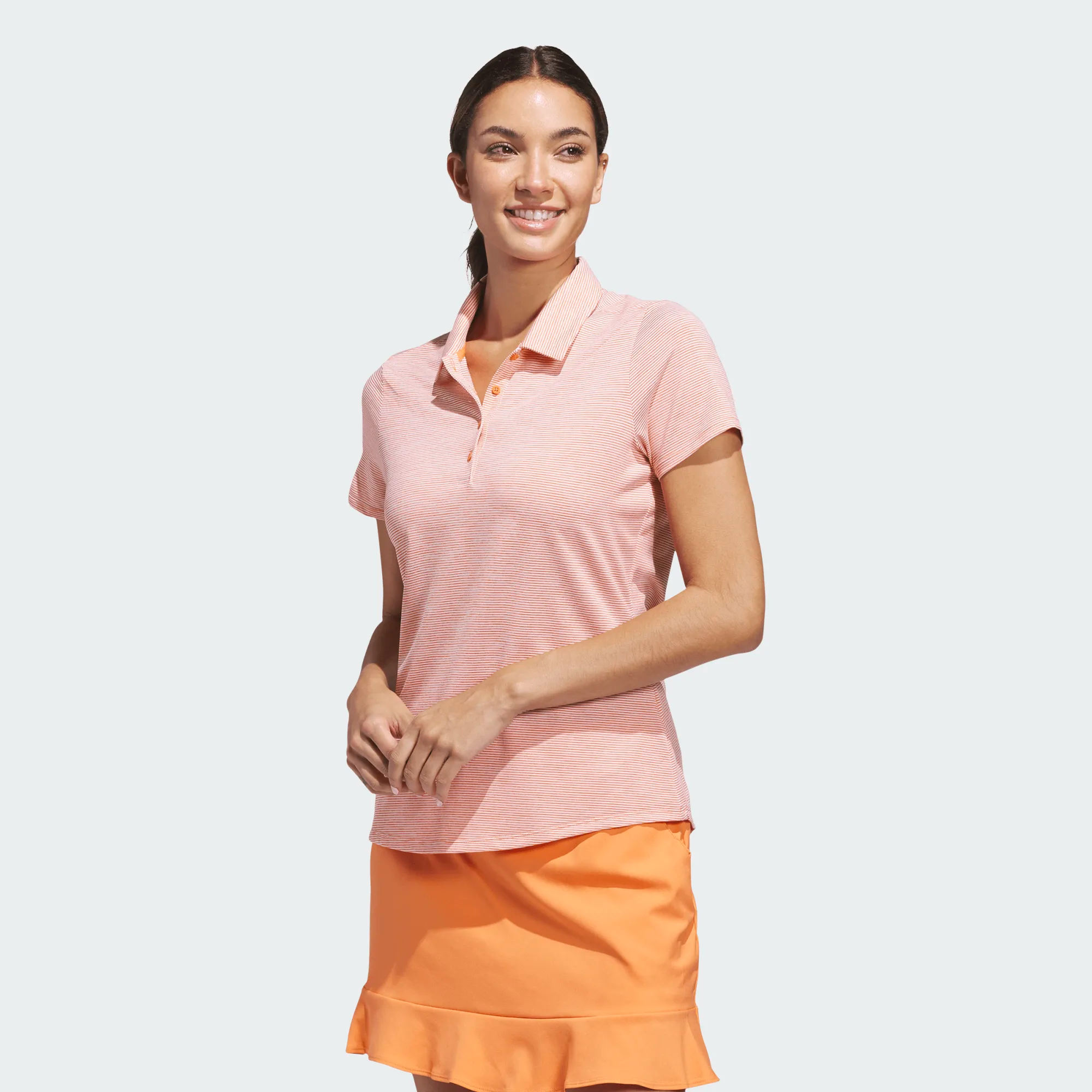Adidas Ladies Ottoman Short Sleeve Polo Shirt