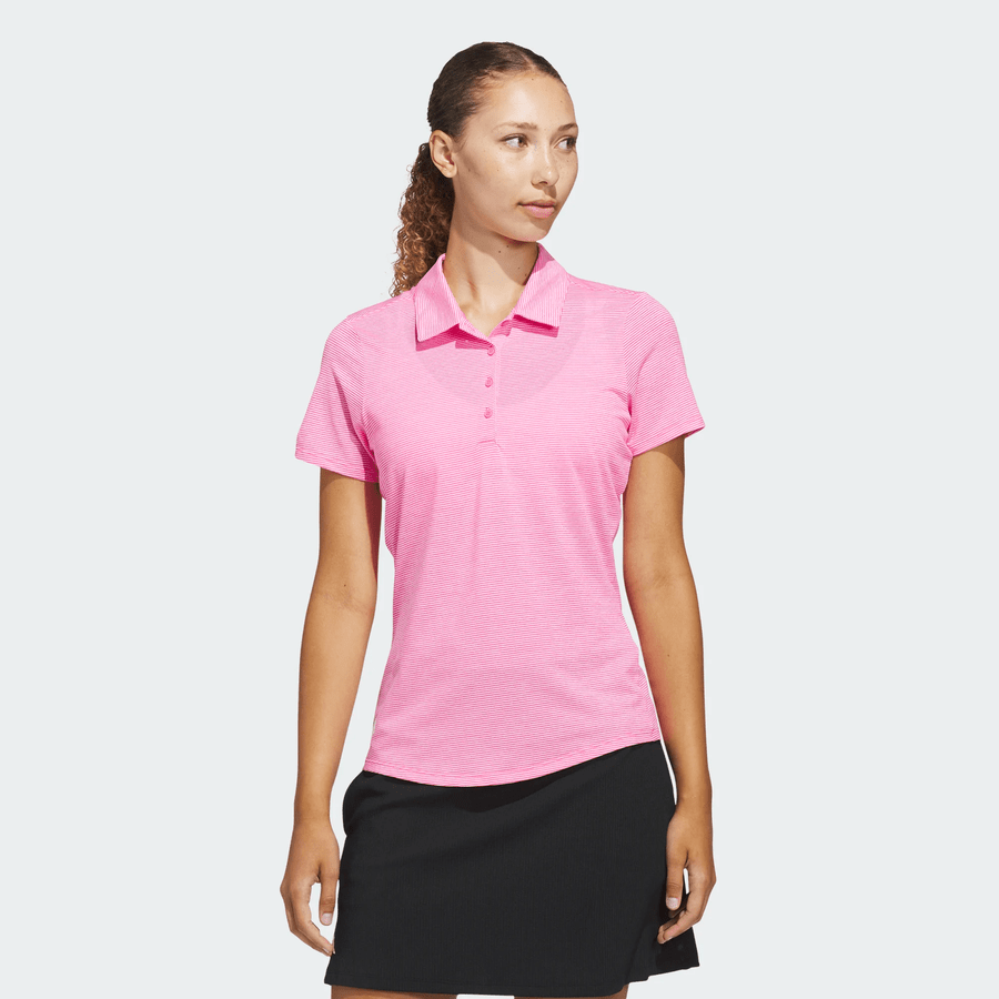 Adidas Ladies Ottoman Short Sleeve Polo Shirt