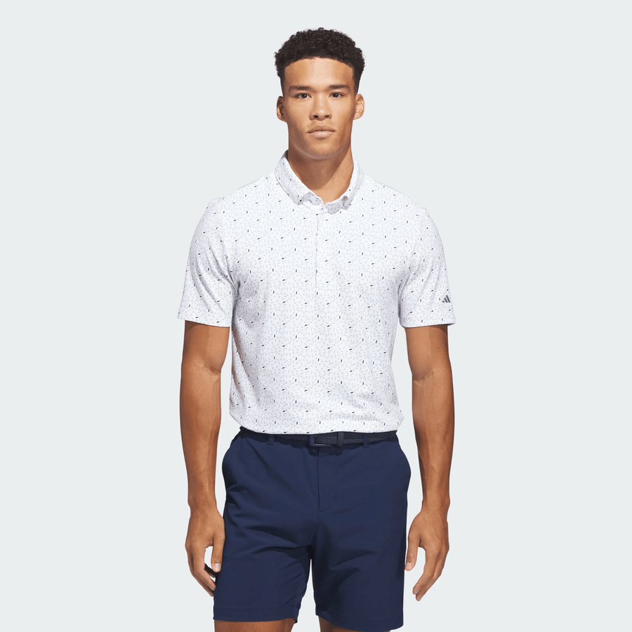 Adidas Ultimate365+ Soft Print Polo Shirt