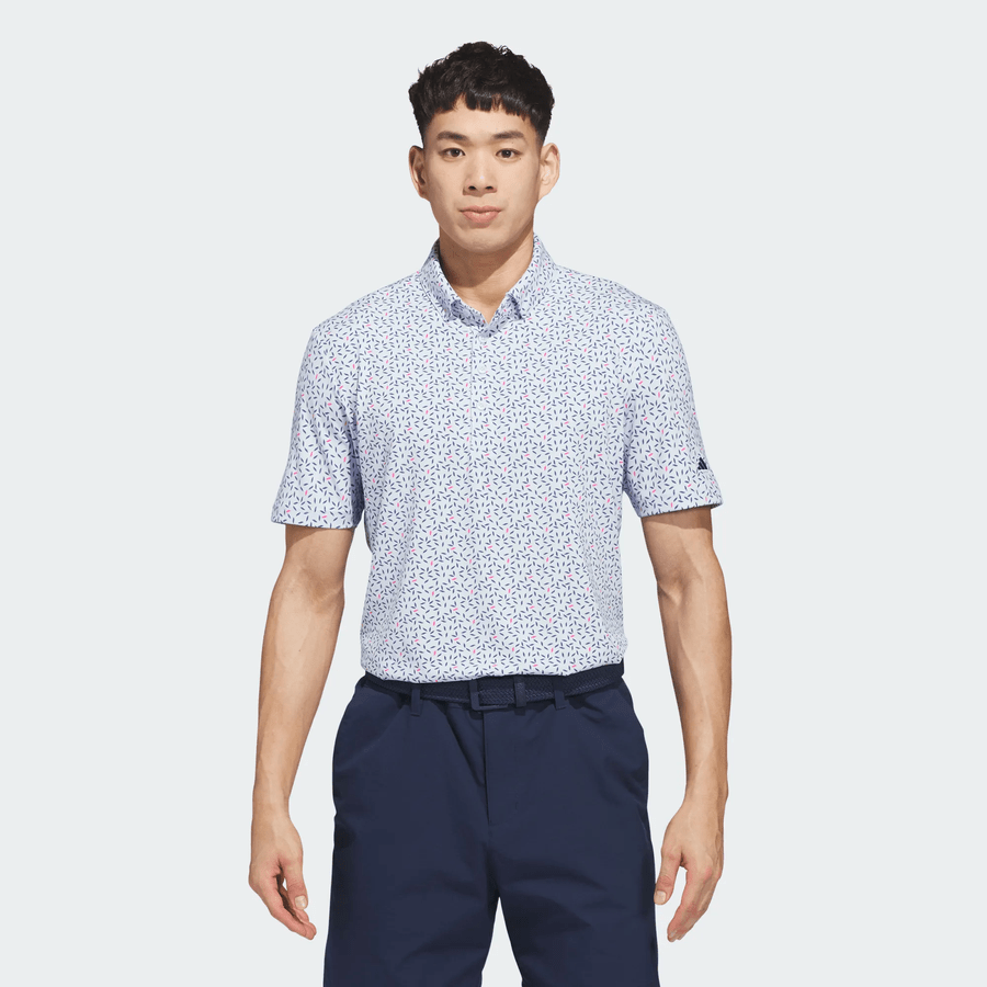Adidas Ultimate365+ Soft Print Polo Shirt