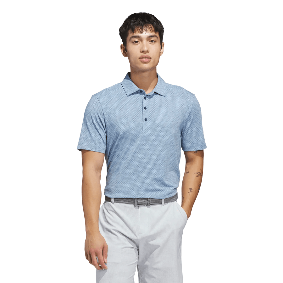 Adidas Ultimate365+ Go-To Print Polo Shirt