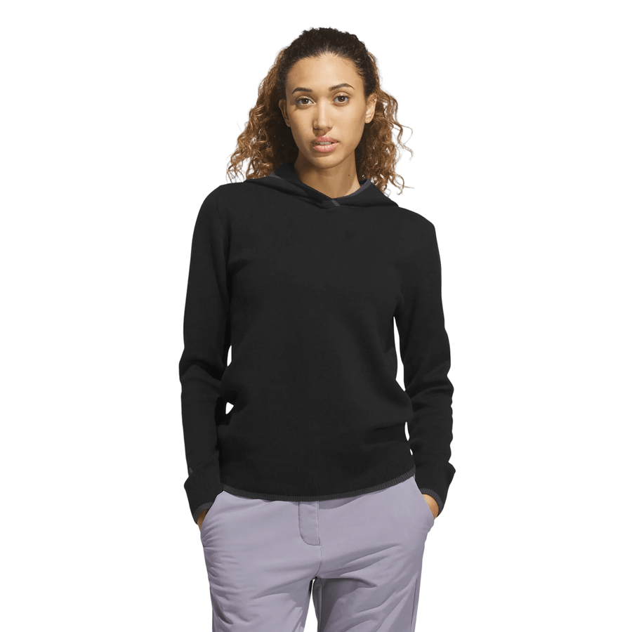Adidas sweat à capuche en maille Ultimate365 Tour pour femme - Noir