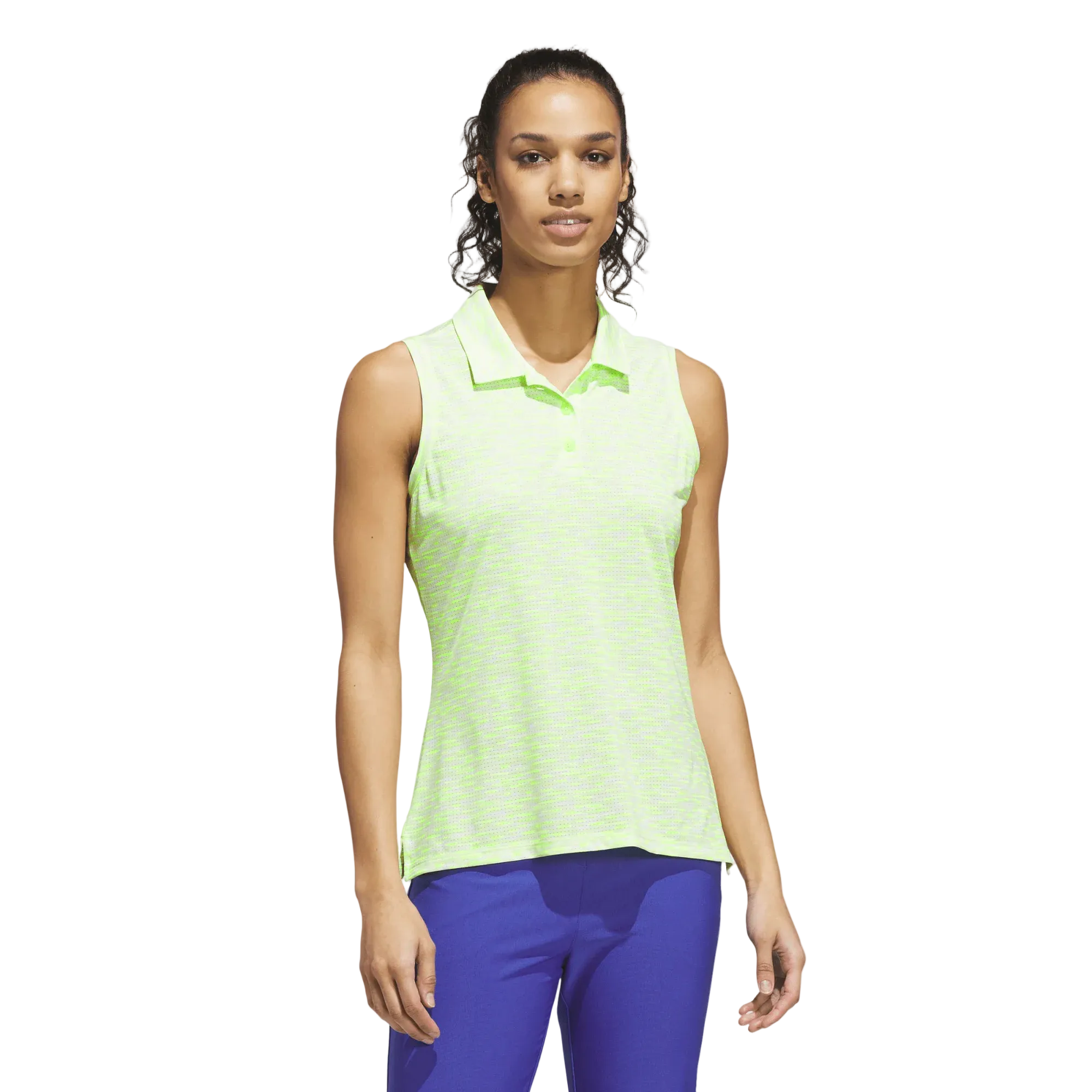 Polo imprimé en mesh Climacool Ultimate365 pour femme Adidas