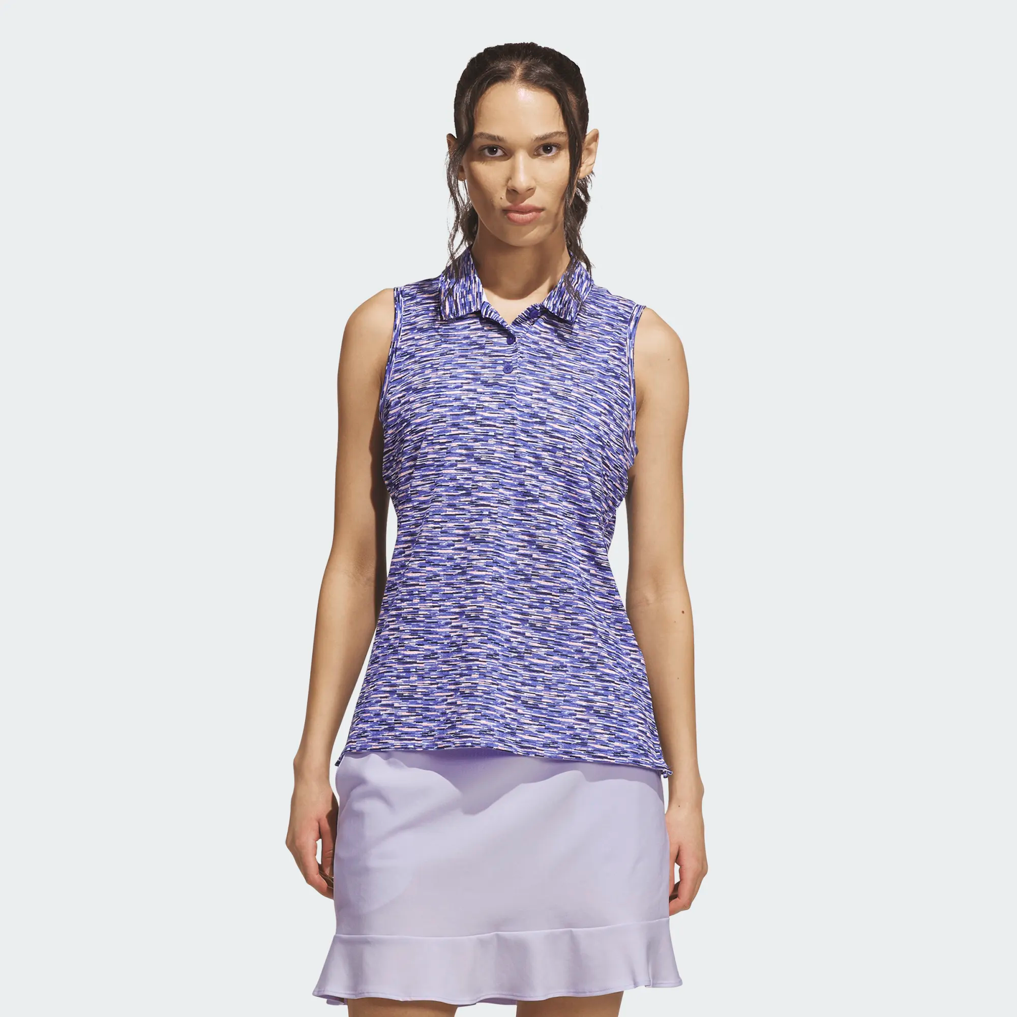 Polo imprimé en mesh Climacool Ultimate365 pour femme Adidas