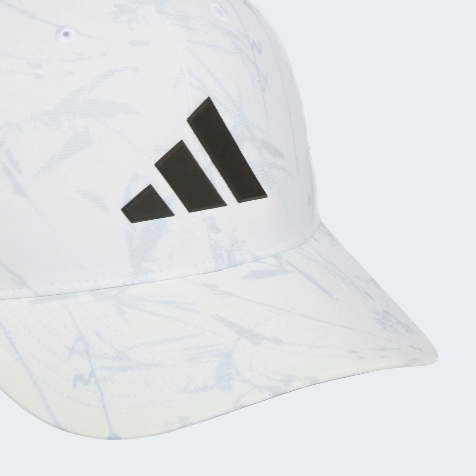Adidas Tour Print Snapback Hat - White
