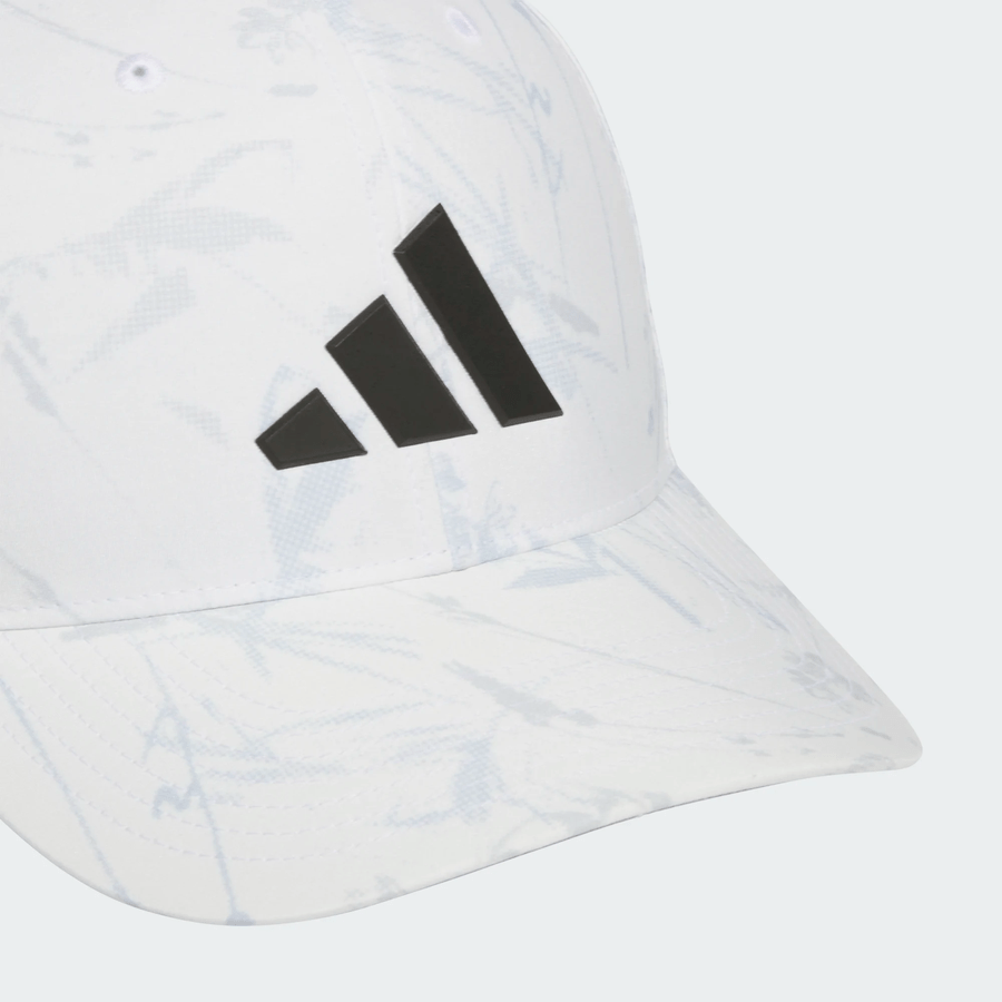 Adidas Tour Print Snapback Hat - White