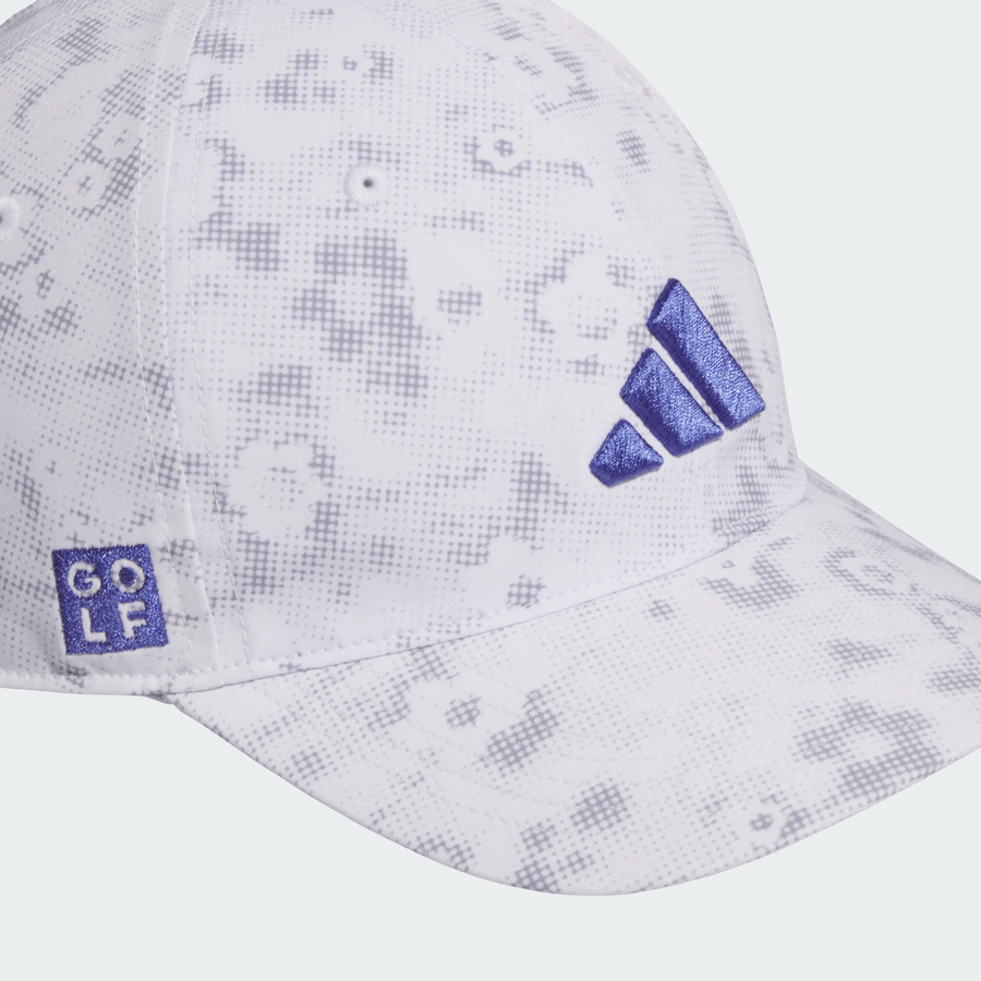 Adidas Ladies Printed Criss Cross Hat - Purple