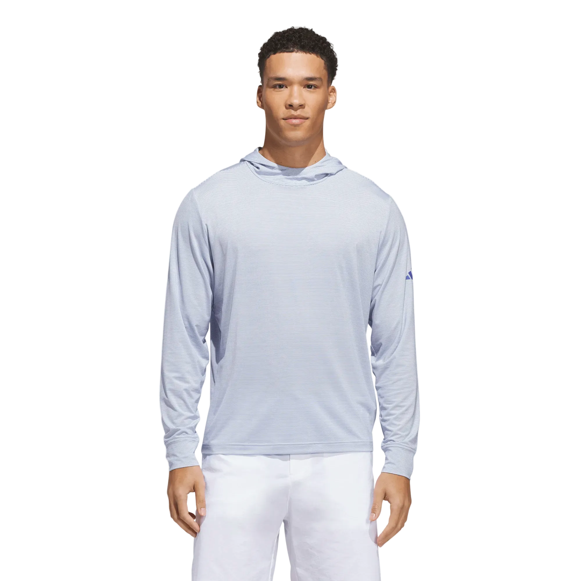 Adidas Performance Printed Hoodie - Blue