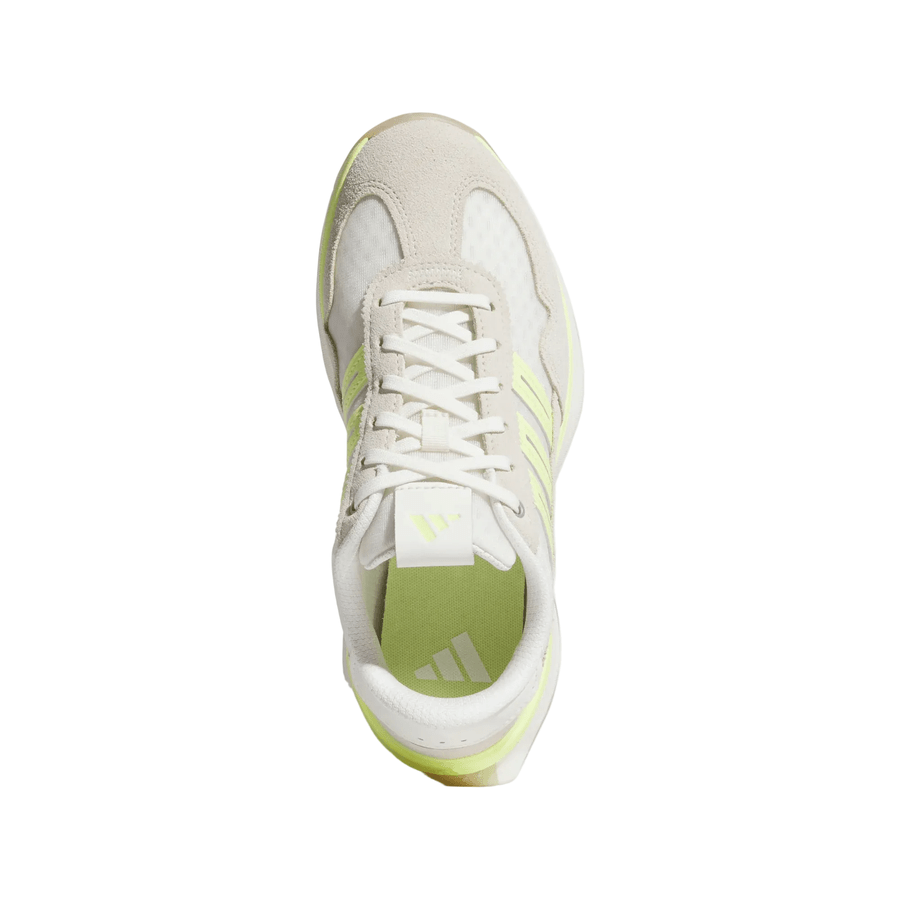 Adidas Ladies S2G Vent Spikeless Golf Shoes - Off White/Yellow