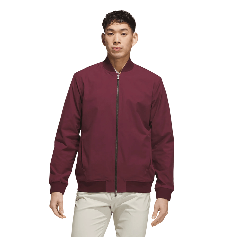 Adidas Ultimate365+ Full-Zip Jacket - Maroon