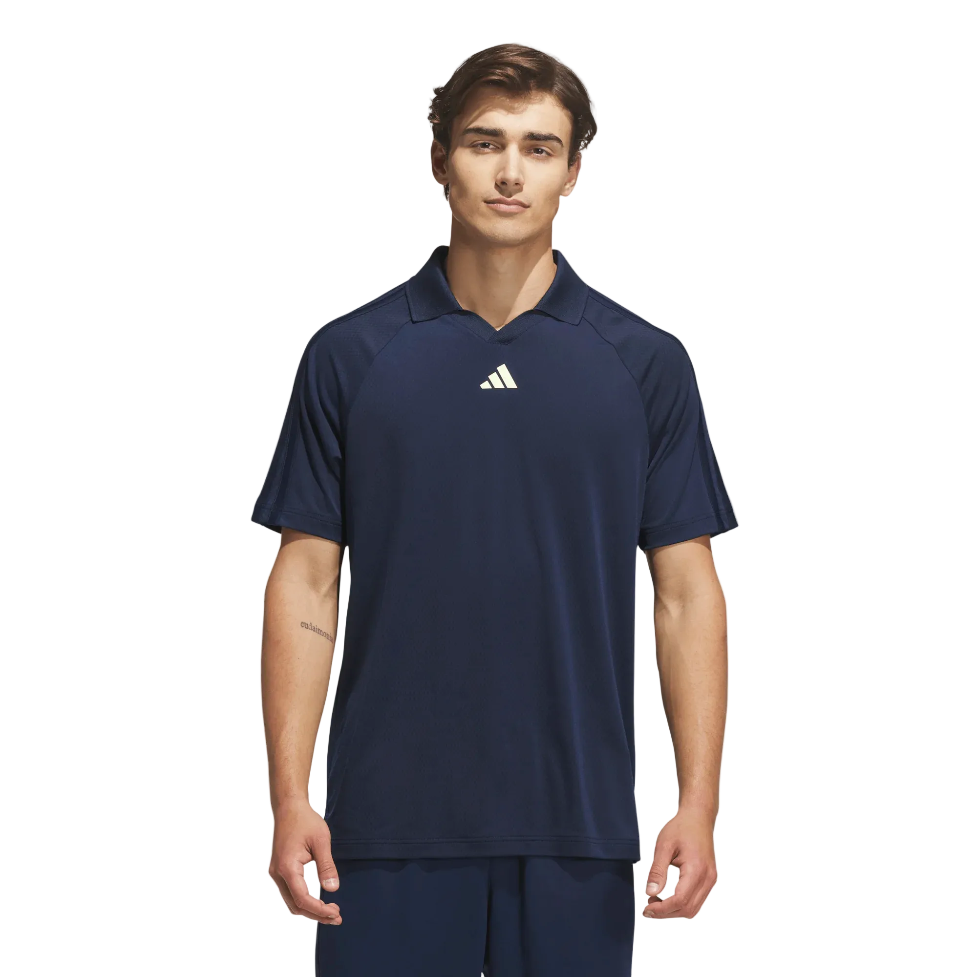 Polo Adidas Beyond Climacool - bleu marine