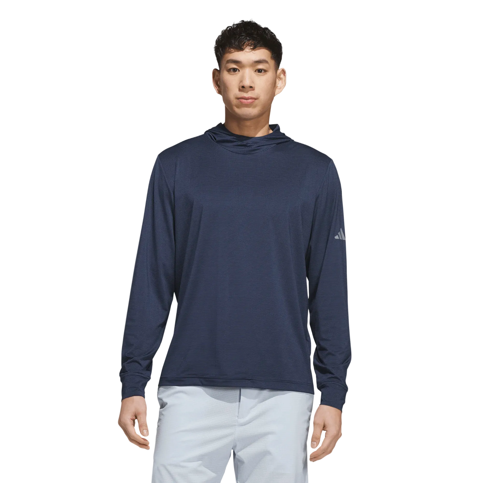Adidas Performance Printed Hoodie - Navy
