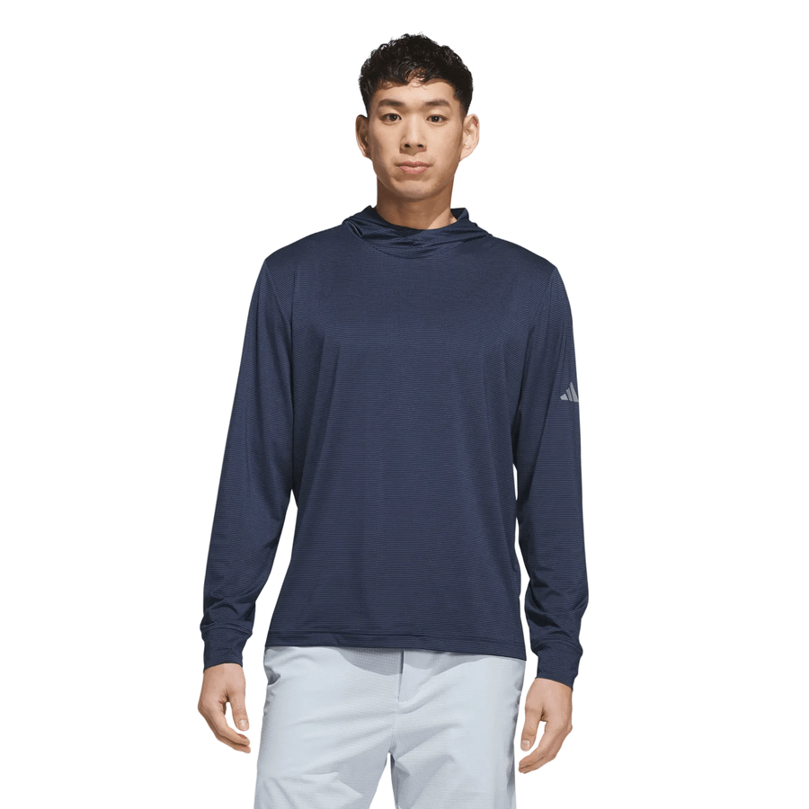Adidas Performance Printed Hoodie - Navy