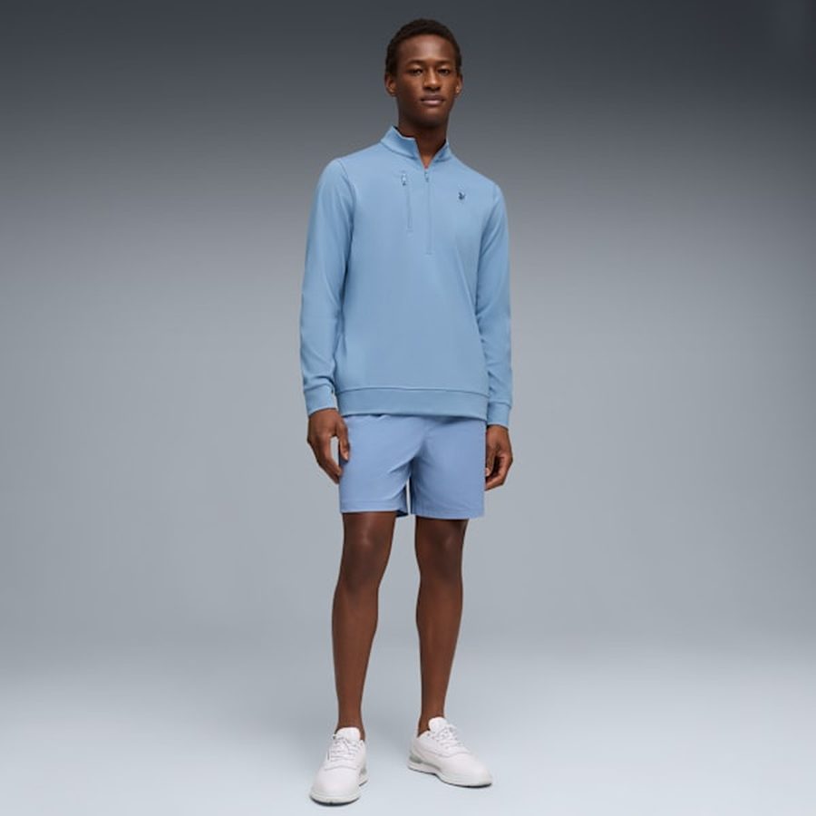 Puma X Reigning Champ 1/4 Zip Golf Jacket - Blue