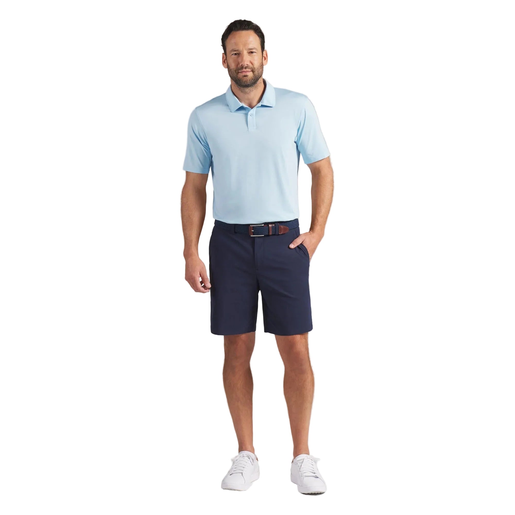 Puma MATTR Brigade 2.0 BN Golf Polo - Light Blue