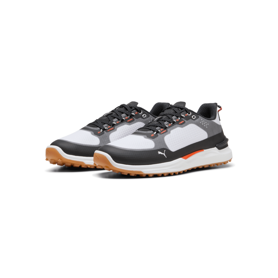 Puma Ignite Elevate X Chaussures de golf sans crampons - Blanc/Noir