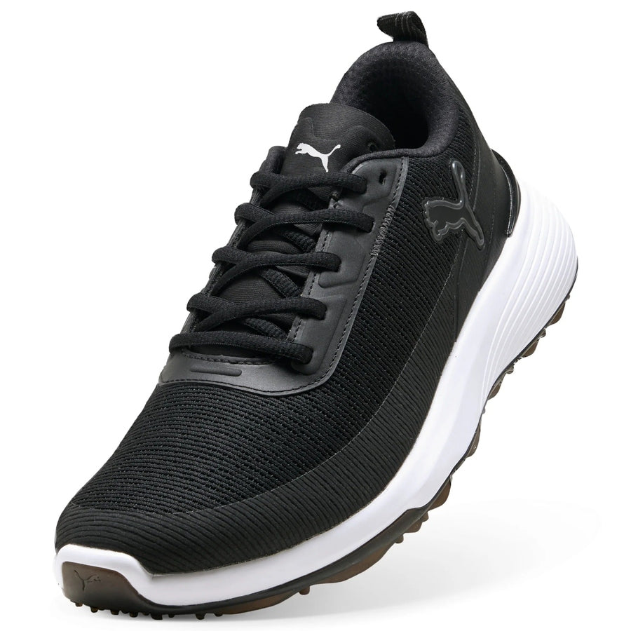 Puma Gruve Sport Spikeless Golf Shoes - Black/Dark Coal