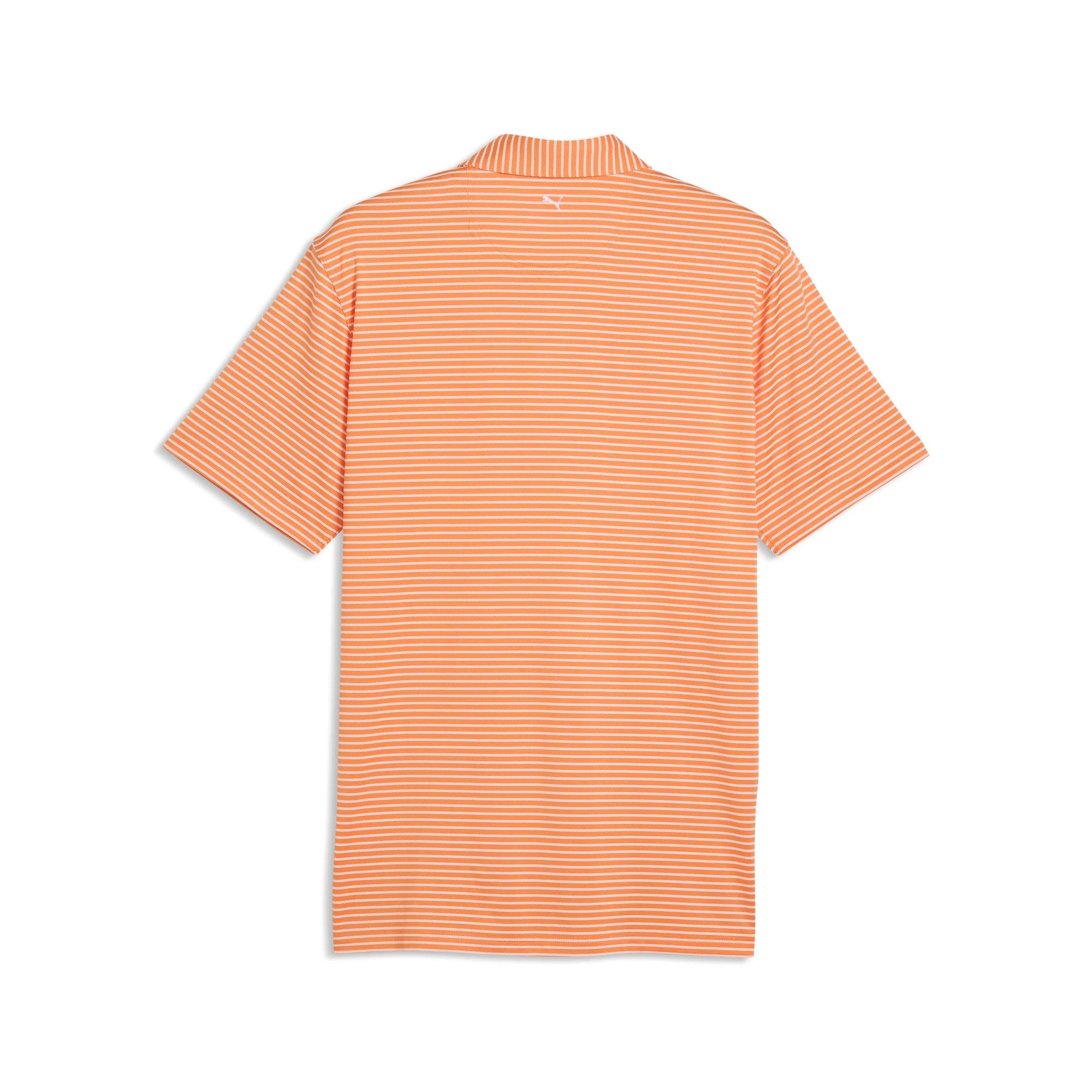 Puma BRRR Stripe Golf Polo - Orange