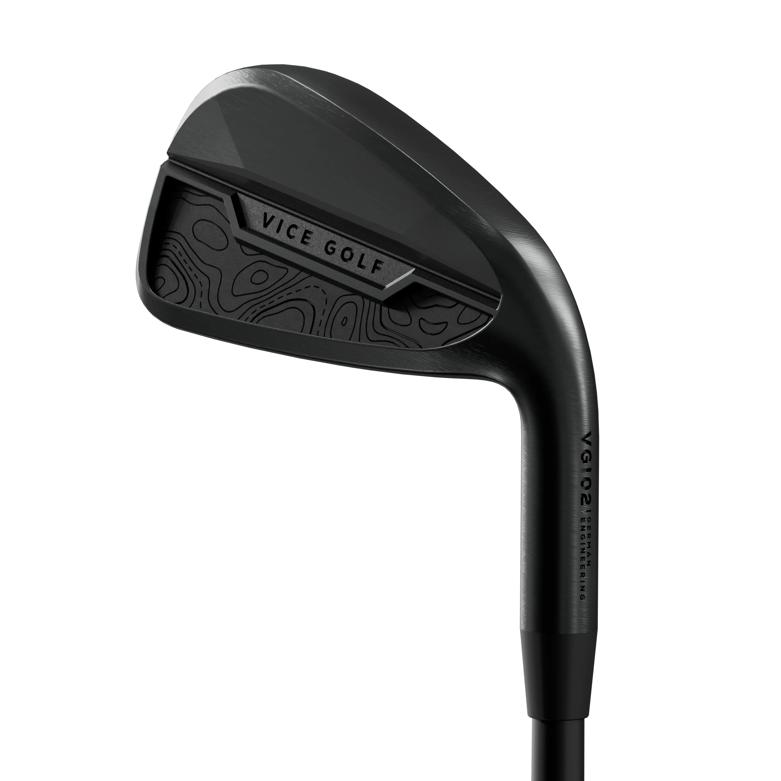 Vice Golf VGI02 All Black 5-PW, AW Iron Set Steel Shaft - FREE Custom Options