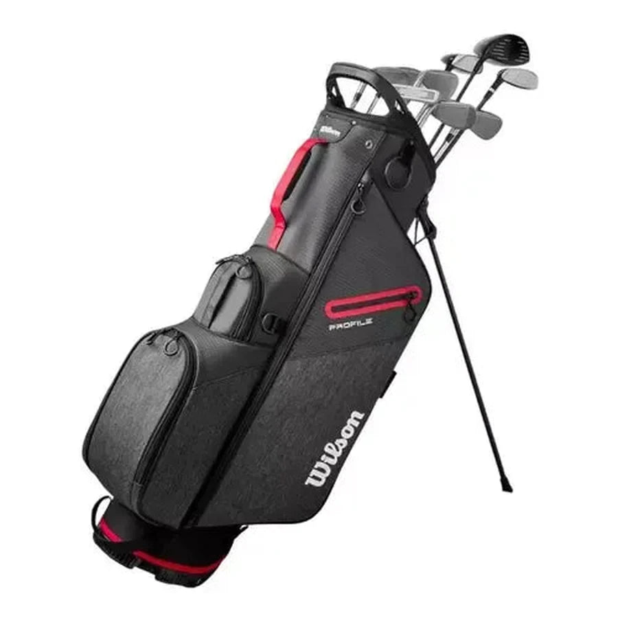 Ensemble de golf complet Wilson Teen Profile avec sac sur pied