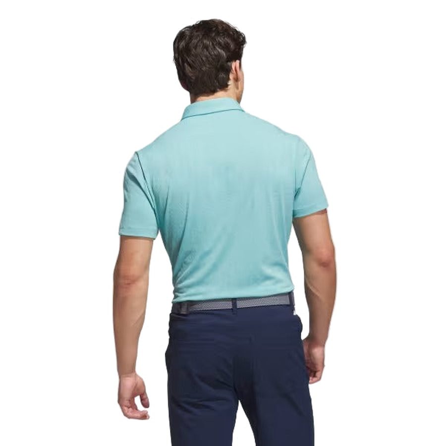 Polo texturé Adidas Go-To - menthe