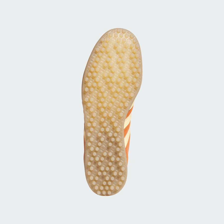Adidas Gazelle Spikeless Golf Shoes - Orange/White
