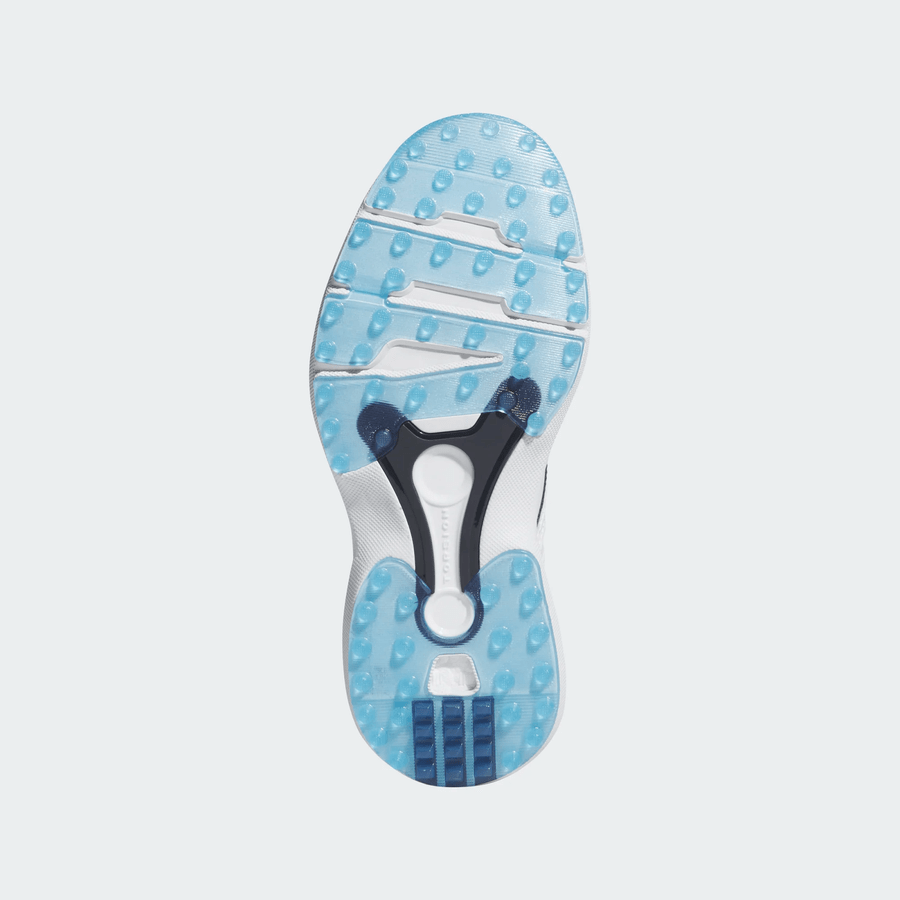 Adidas Ladies MC70 Spikeless Golf Shoes - White/Navy
