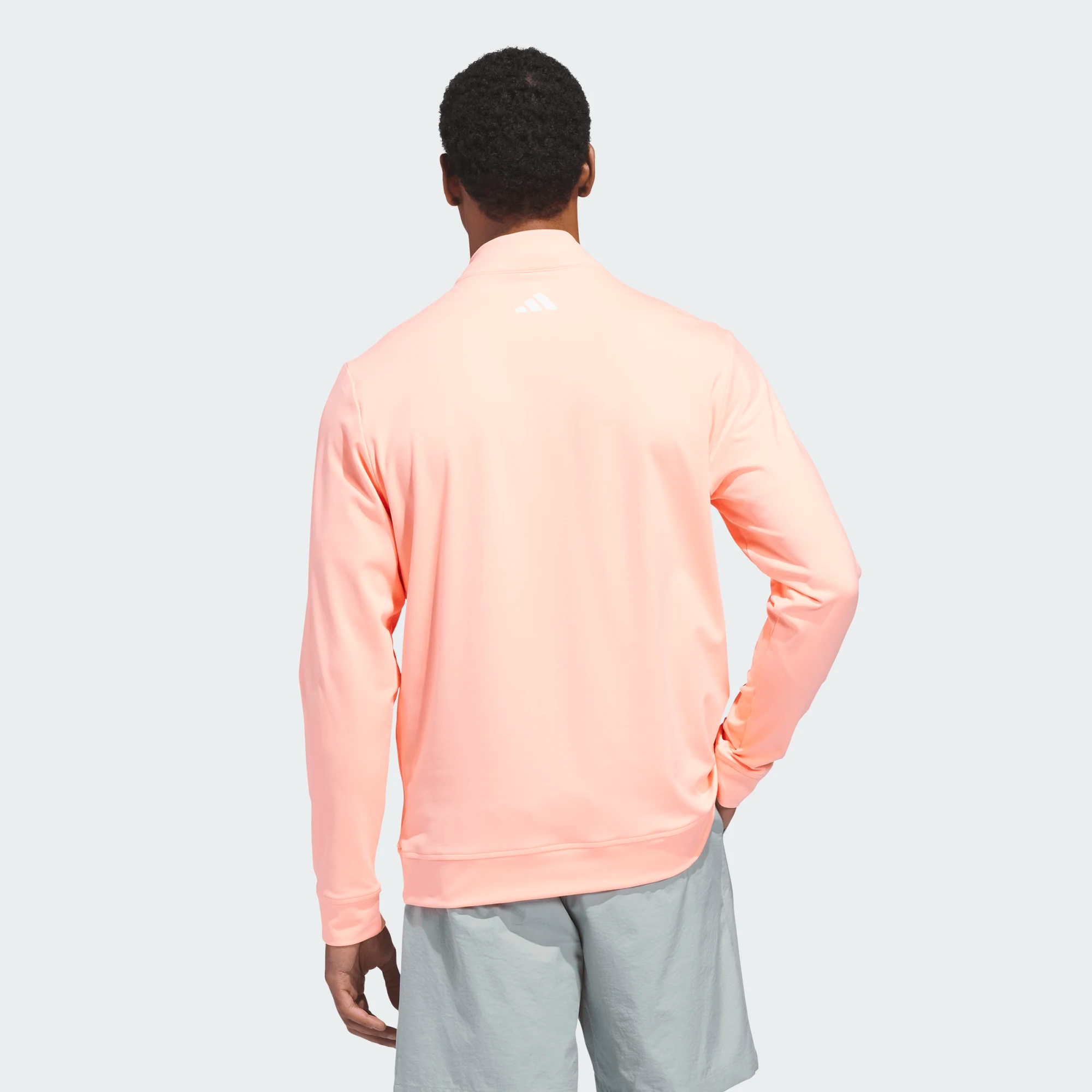 Adidas Ultimate365 Classic Quarter-zip - Peach