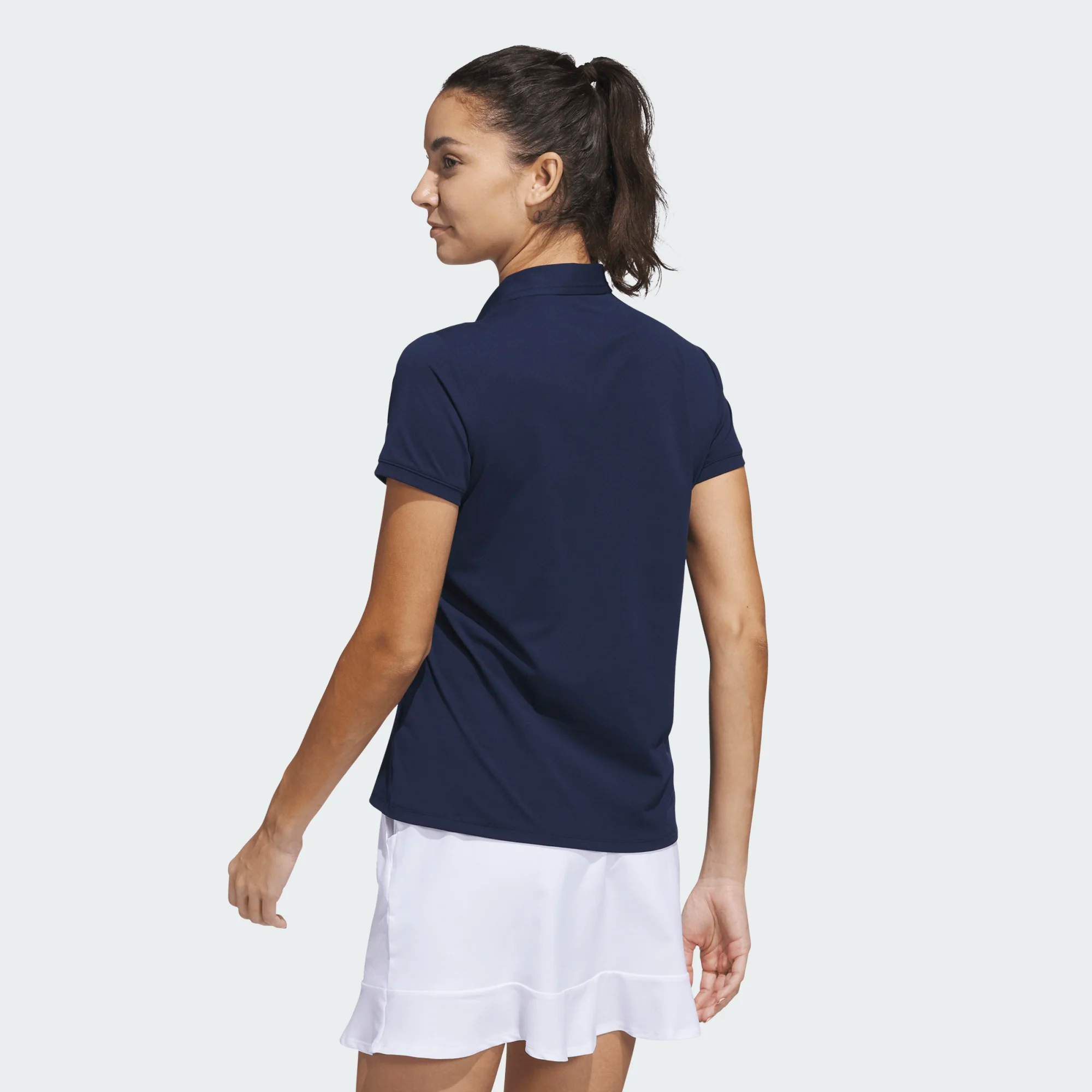Adidas Ladies Ultimate365 Tour Twistknit Short Sleeve Polo