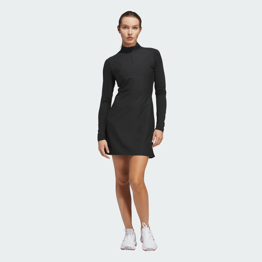 Adidas Ultimate Long Sleeve Golf Dress - Black