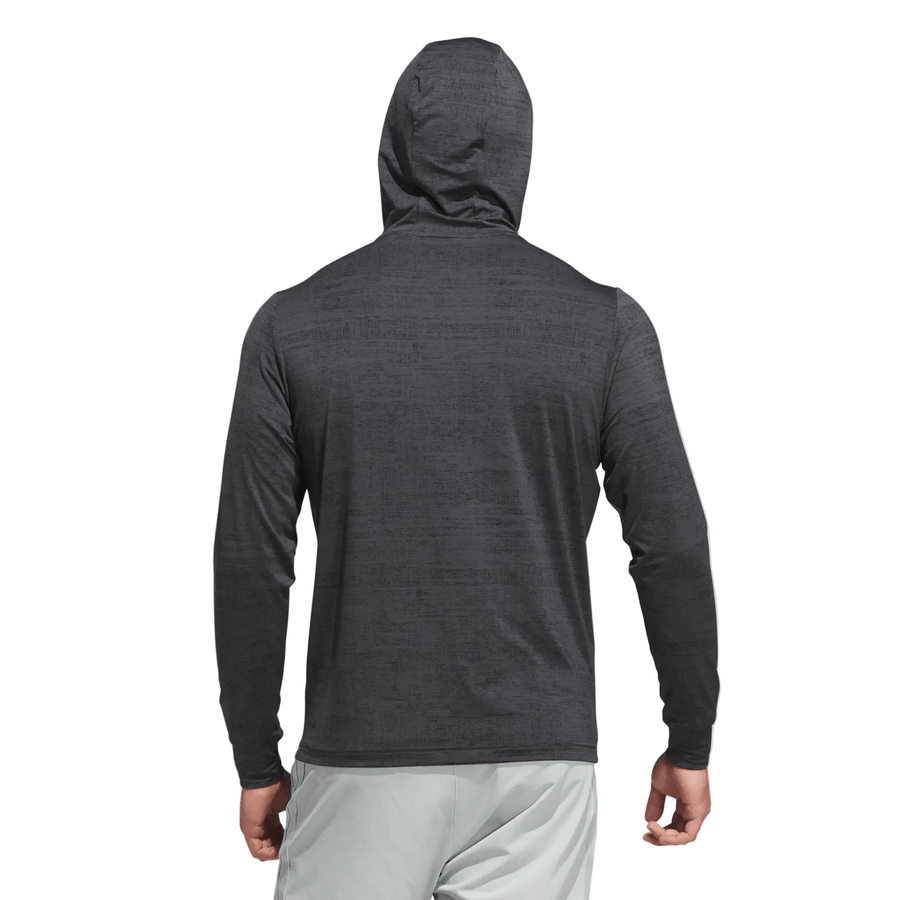 Adidas Performance Printed Lightweight Hoodie - Black