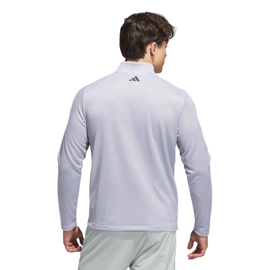 Adidas Performance Printed Quarter-Zip Jacket - White