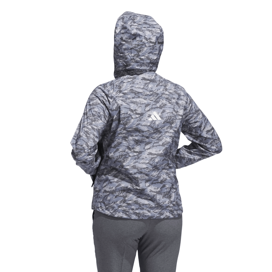 Adidas Ladies Climaproof+ Anorak Golf Jacket - Purple
