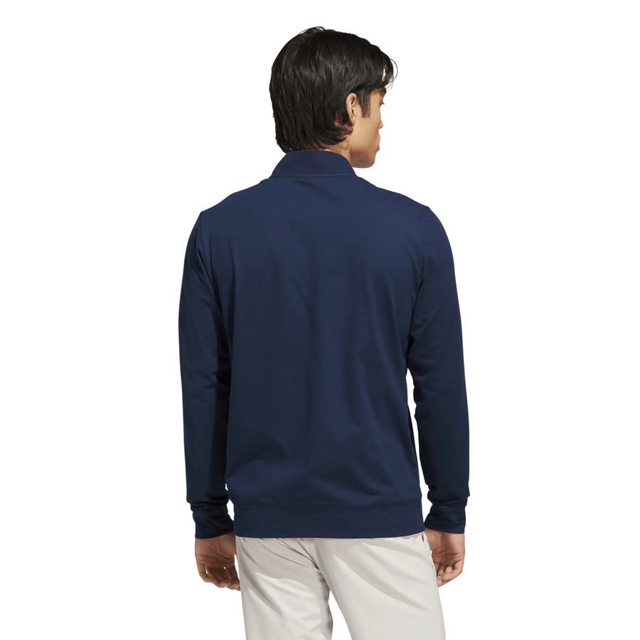 Adidas Ultimate365 Tour Quarter-Zip Golf Pullover - Navy