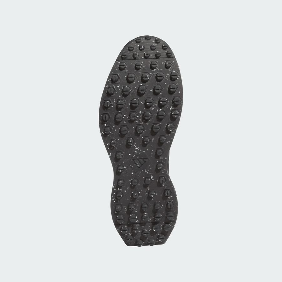 Adidas S2G 26 Leather Spikeless Golf Shoes - Black/White