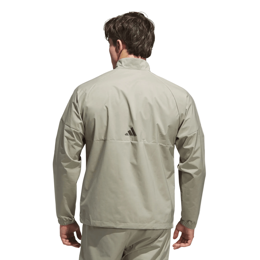 Veste de golf zippée intégrale Adidas Provisional - grise