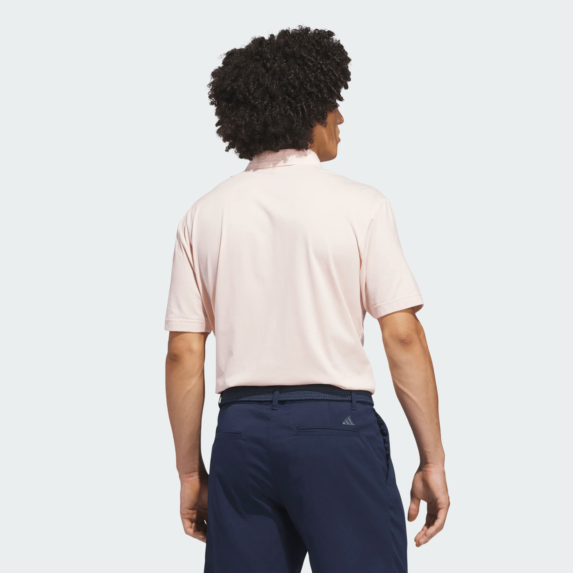 Adidas Ultimate365 Twistknit Tour Polo Shirt - Pink