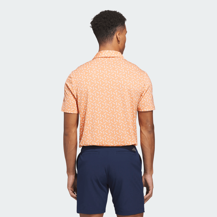 Adidas Ultimate365 Mesh Print Climacool Polo Shirt
