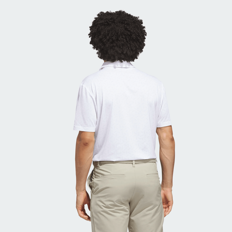 Adidas Ultimate365 Mesh Print Climacool Polo Shirt