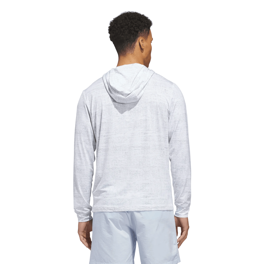 Adidas Performance Printed Lightweight Hoodie - White