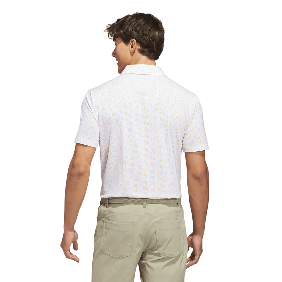 Adidas Ultimate365 Mesh Print Climacool Polo Shirt