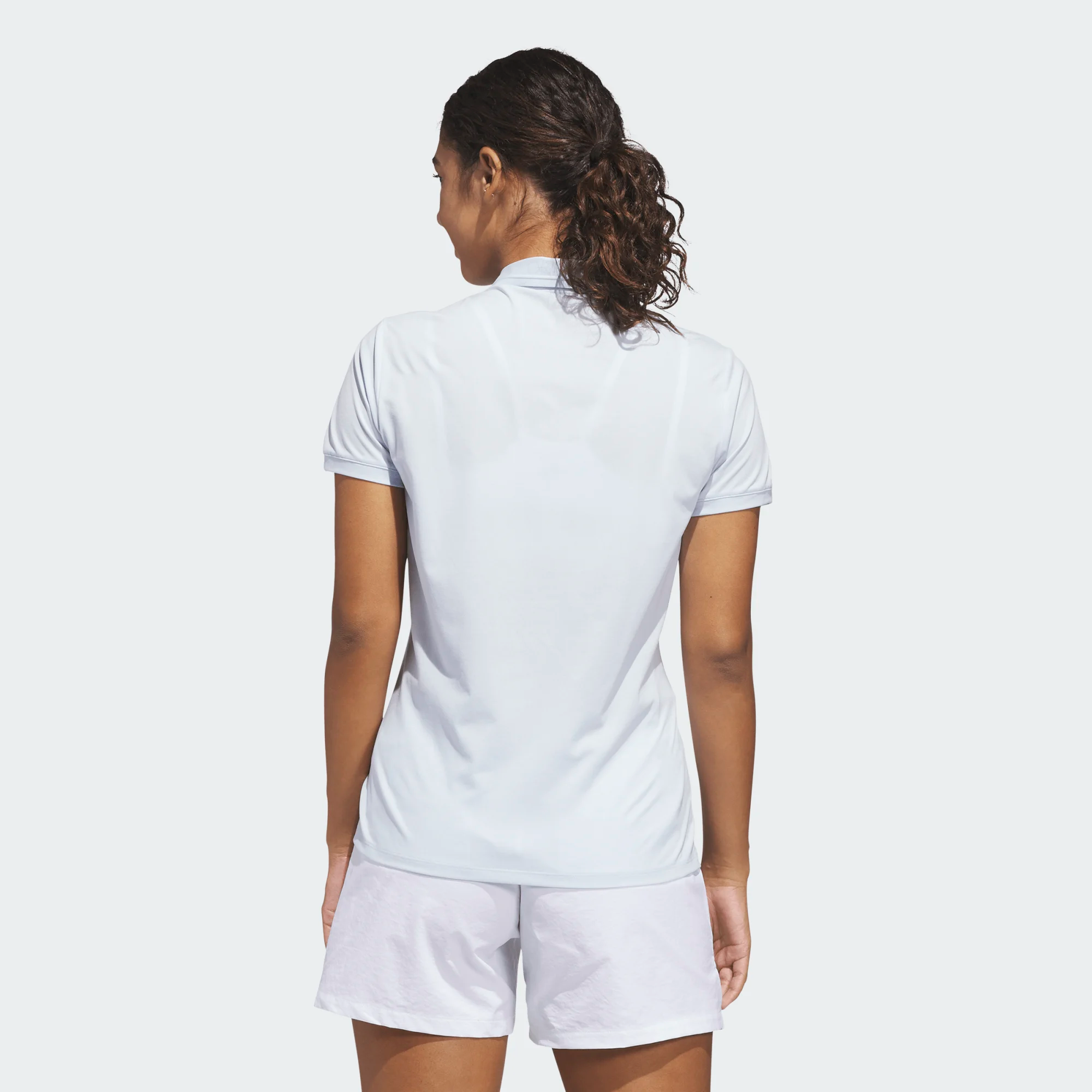 Adidas Ladies Ultimate365 Tour Twistknit Short Sleeve Polo