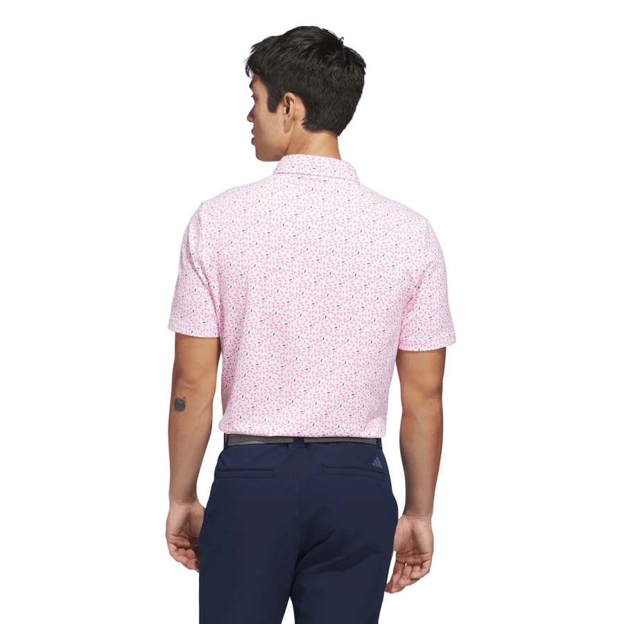 Adidas Ultimate365+ Soft Print Polo Shirt