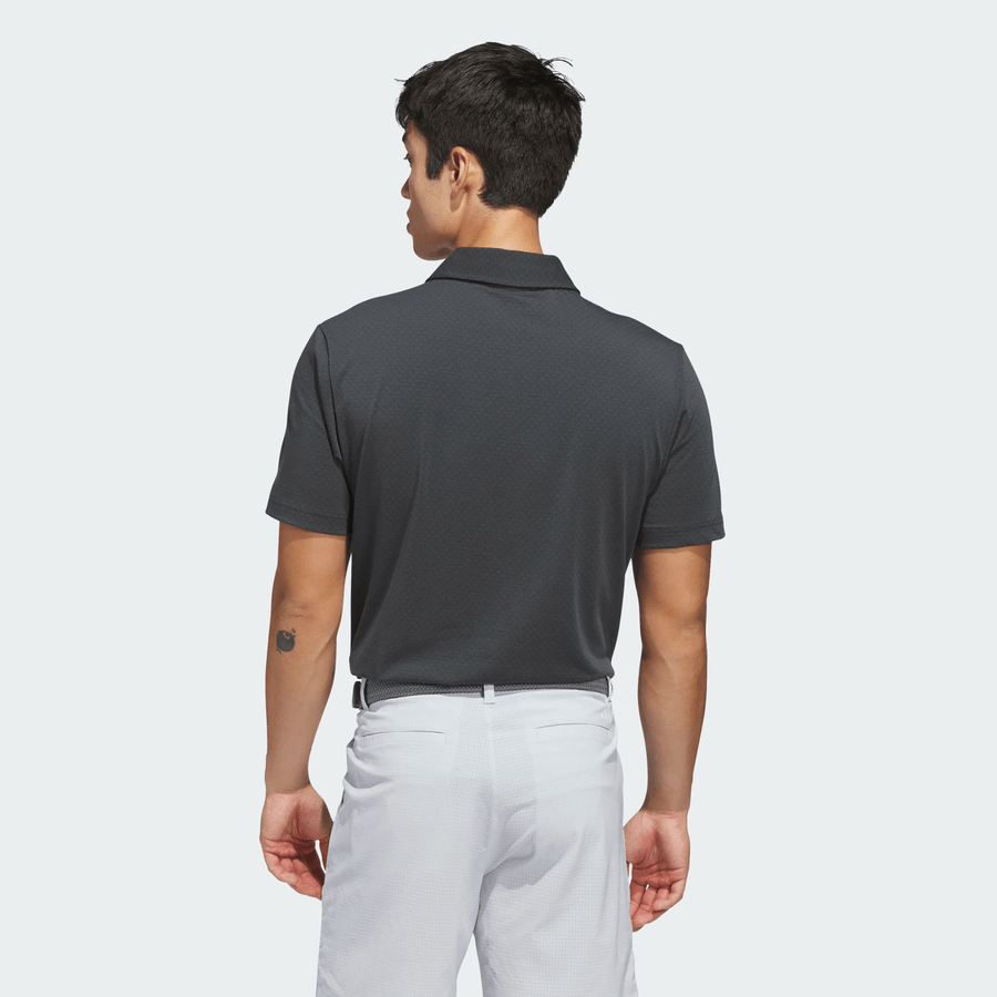 Polo imprimé Adidas Ultimate365+ Go-To - Noir